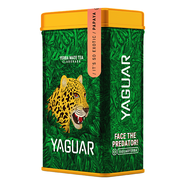 Yerbera – Puszka z Yaguar Papaya 0,5 kg